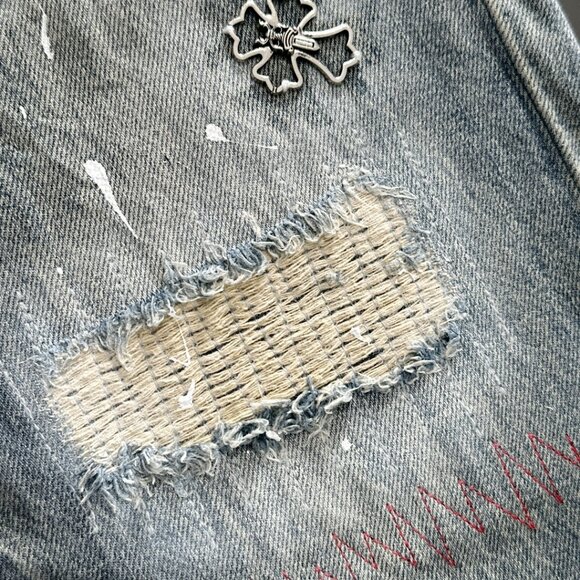 Chrome Heats new wide-leg jeans - Picture 7 of 9